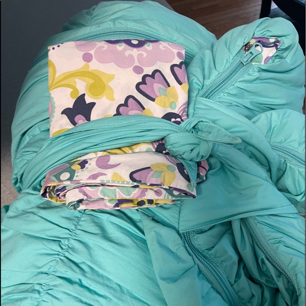 Pottery Barn teen sleeping bag